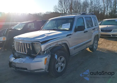 2008 Jeep Liberty Sport из США, поврежденный, VIN 1J8GN28K78W161481
